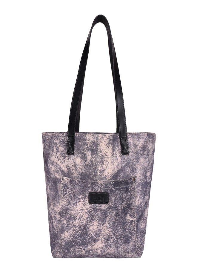 Celtic Premium Textured Leather Tote Bag with Contemporary Finish - Image 4
